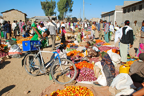 Market in Tigray, Ethiopia 2011
